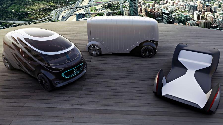  Mercedes-Benz Vision URBANETIC 2018 года  (фото 19 из 28)